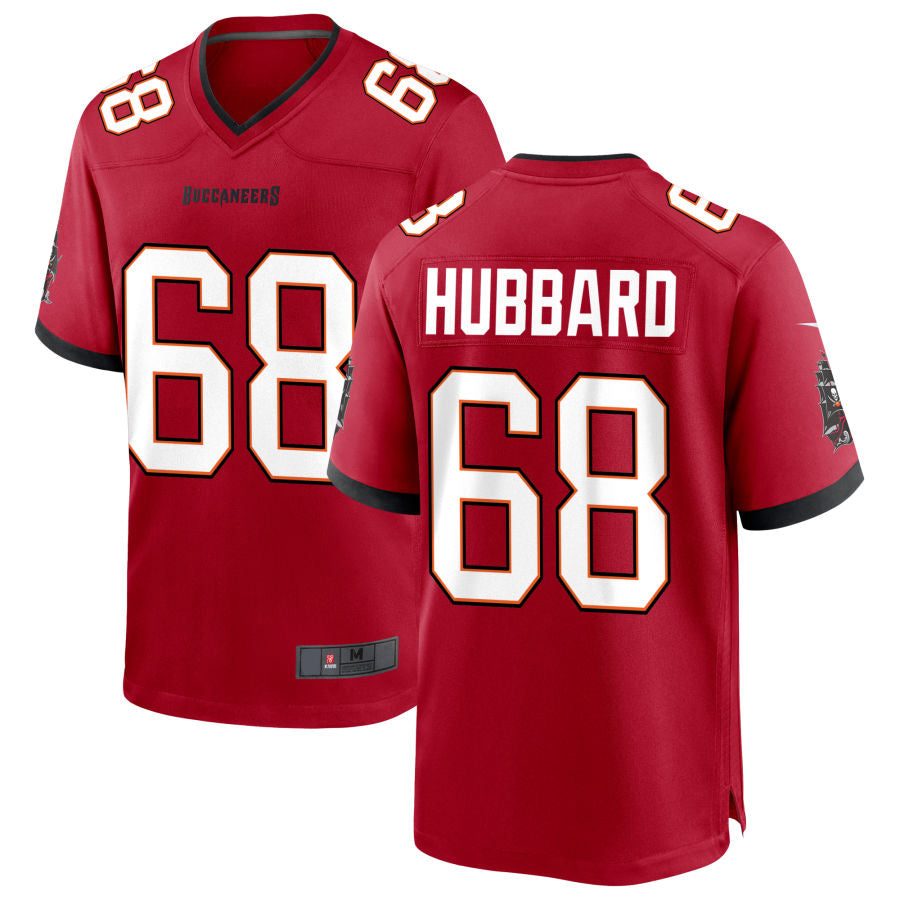 Football Jerseys TB.Buccaneers #68 Jonathan Hubbard Player Stitched Game Jersey