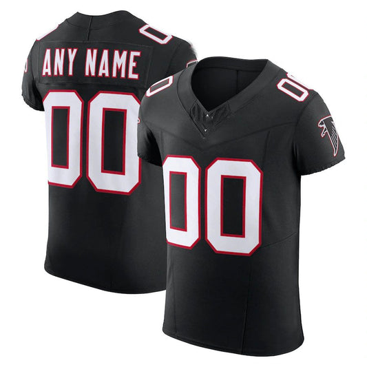 Custom A.Falcons 2024 Black P.U.S.E Vapor American Stitched Football Jerseys