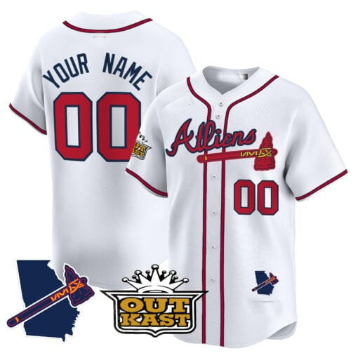 Custom Atlanta Braves Atliens Vapor Premier Limited V2 – All Stitched Baseball Jersey