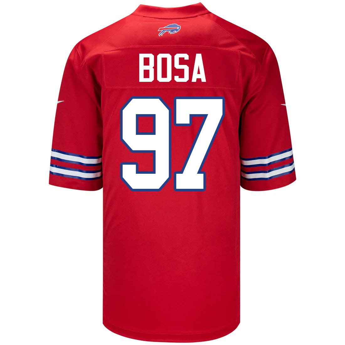 B.Bills #97 Joey Bosa Red Game Stitched American Football Jerseys