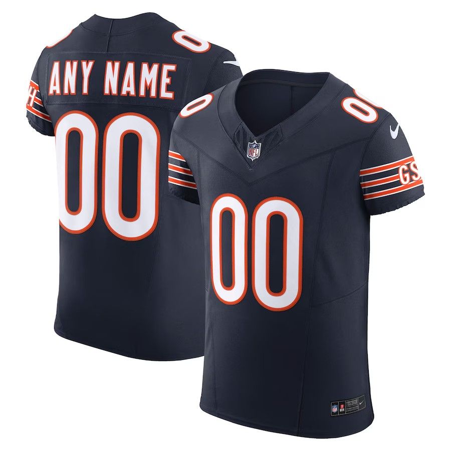 Custom C.Bears 2024 Navy P.U.S.E Vapor American Stitched Football Jersey