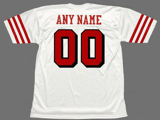 Custom San Francisco 49ers 1994 Throwback Away Any Name And Number Embroidery Jerseys