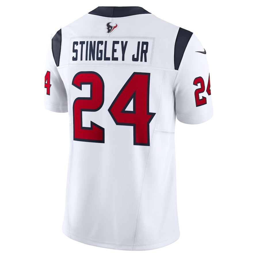 H.Texans #24 Derek Stingley Jr. White Vapor F.U.S.E. Limited American Football Jersey