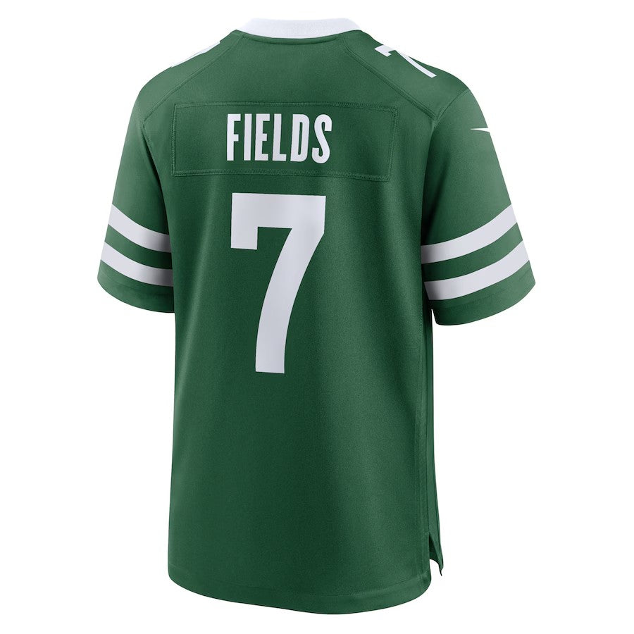 NY.Jets #7 Justin Fields Green Game Stitched American Football Jerseys