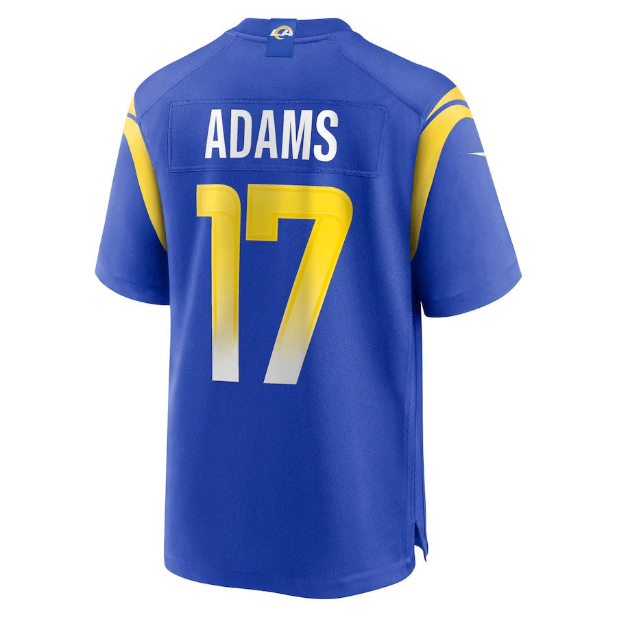 LA.Rams #17 Davante Adams Royal Game Stitched American Football Jerseys