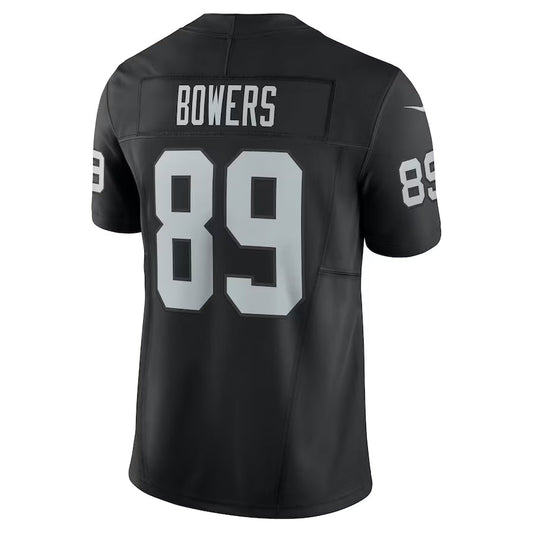 LV.Raiders #89 Brock Bowers White Game American Football Jerseys