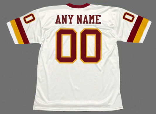 W.Redskins Retro Football Jersey Custom White All Stitched W.Football Team jerseys