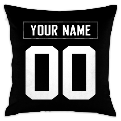 Custom Football Jacksonville Jaguars Decorative Throw Pillow Cover 18" x 18"- Print Personalized Style Customizable Design Team Any Name & Number