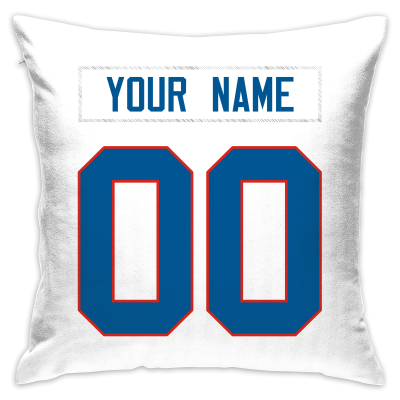 Custom Football Buffalo Bills Decorative Pillowcase 18" x 18"- Print Personalized Style Customizable Design Team Any Name & Number