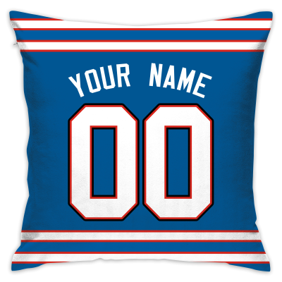 Custom Football Buffalo Bills Decorative Pillowcase 18" x 18"- Print Personalized Style Customizable Design Team Any Name & Number