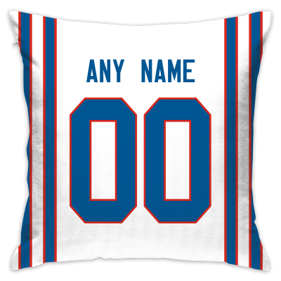 Custom Football Buffalo Bills Decorative Pillowcase 18" x 18"- Print Personalized Style Customizable Design Team Any Name & Number