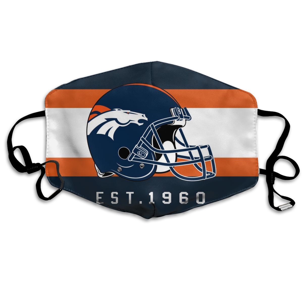 Print Football Personalized Denver Broncos Dust Mask