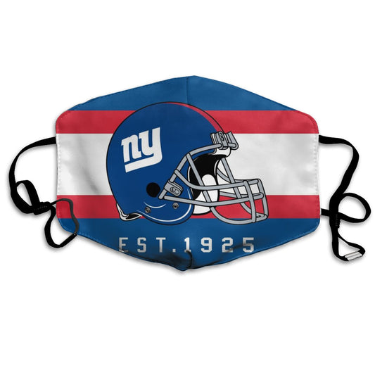 Print Football Personalized New York Giants Dust Mask