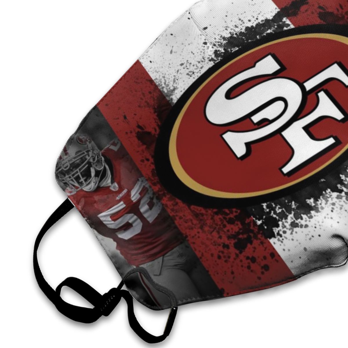 Print Football Personalized Fashion San Francisco 49ers Dust Masks Adult Youth Mask