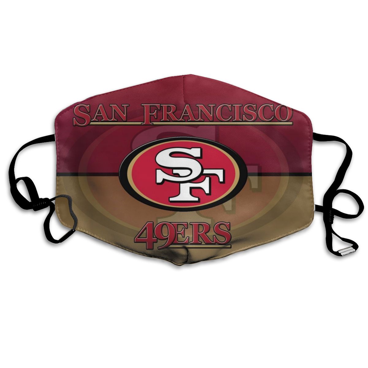 Print Personalized Face Dust Masks Fashion San Francisco 49ers Mask