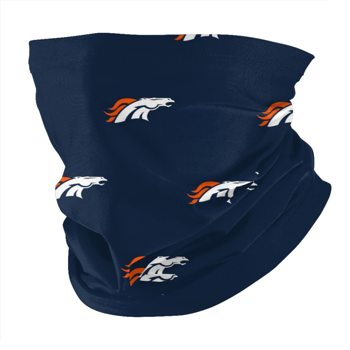 Reusble Mouth Cover Bandanas Denver Broncos Variety Head Scarf Face Mask With PM 2.5 Filter