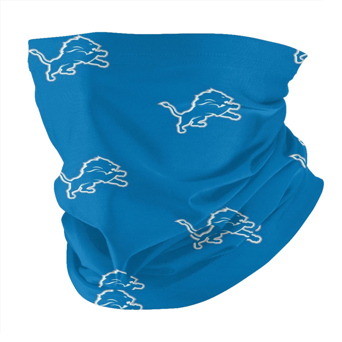 Reusble Mouth Cover Bandanas Detroit Lions Variety Head Scarf Face Mask With PM 2.5 Filter