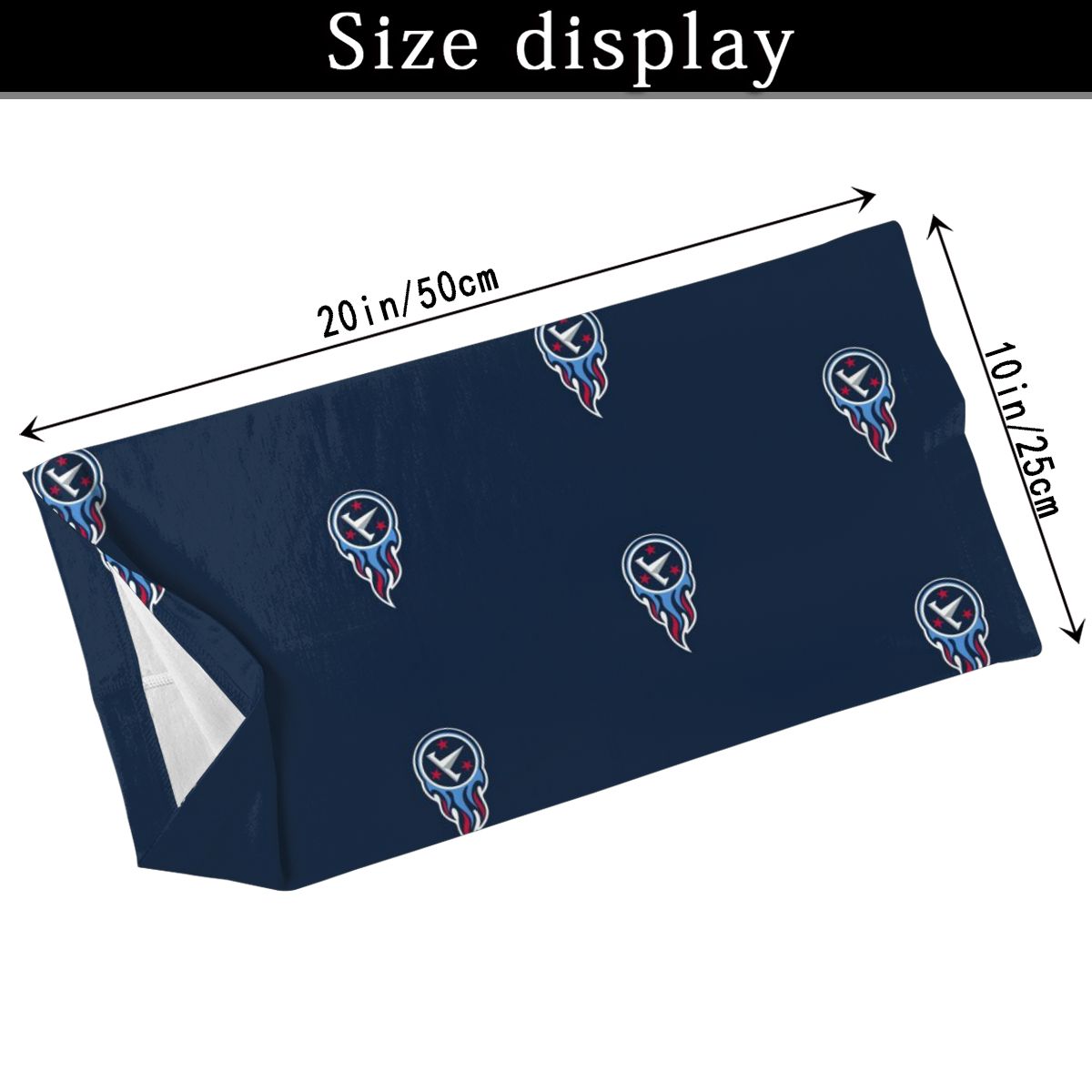 Reusble Mouth Cover Bandanas Tennessee Titans Variety Head Scarf Face Mask With PM 2.5 Filter