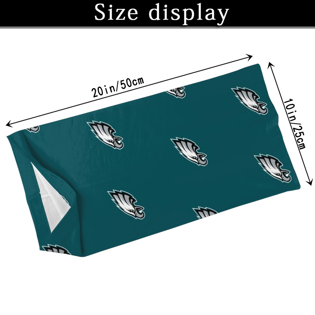 Reusble Mouth Cover Bandanas Philadelphia Eagles Variety Head Scarf Face Mask With PM 2.5 Filter