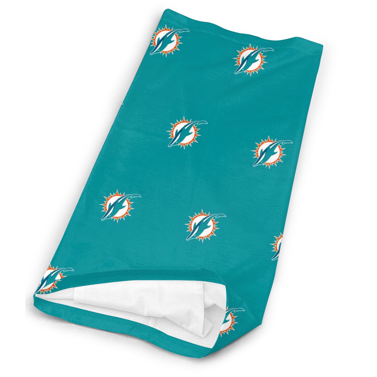 Reusble Mouth Cover Bandanas Miami Dolphins Variety Head Scarf Face Mask With PM 2.5 Filter
