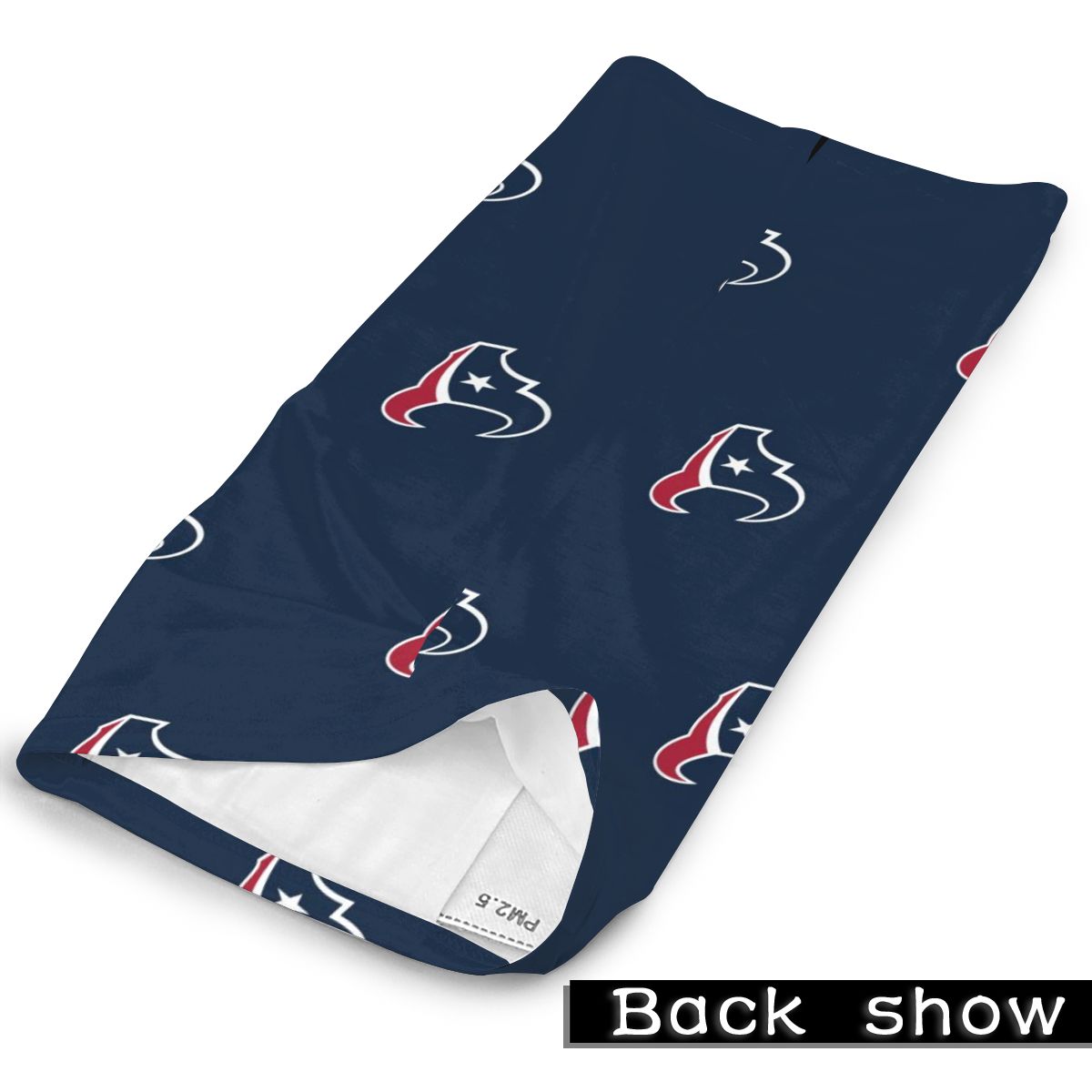 Reusble Mouth Cover Bandanas Houston Texans Variety Head Scarf Face Mask With PM 2.5 Filter