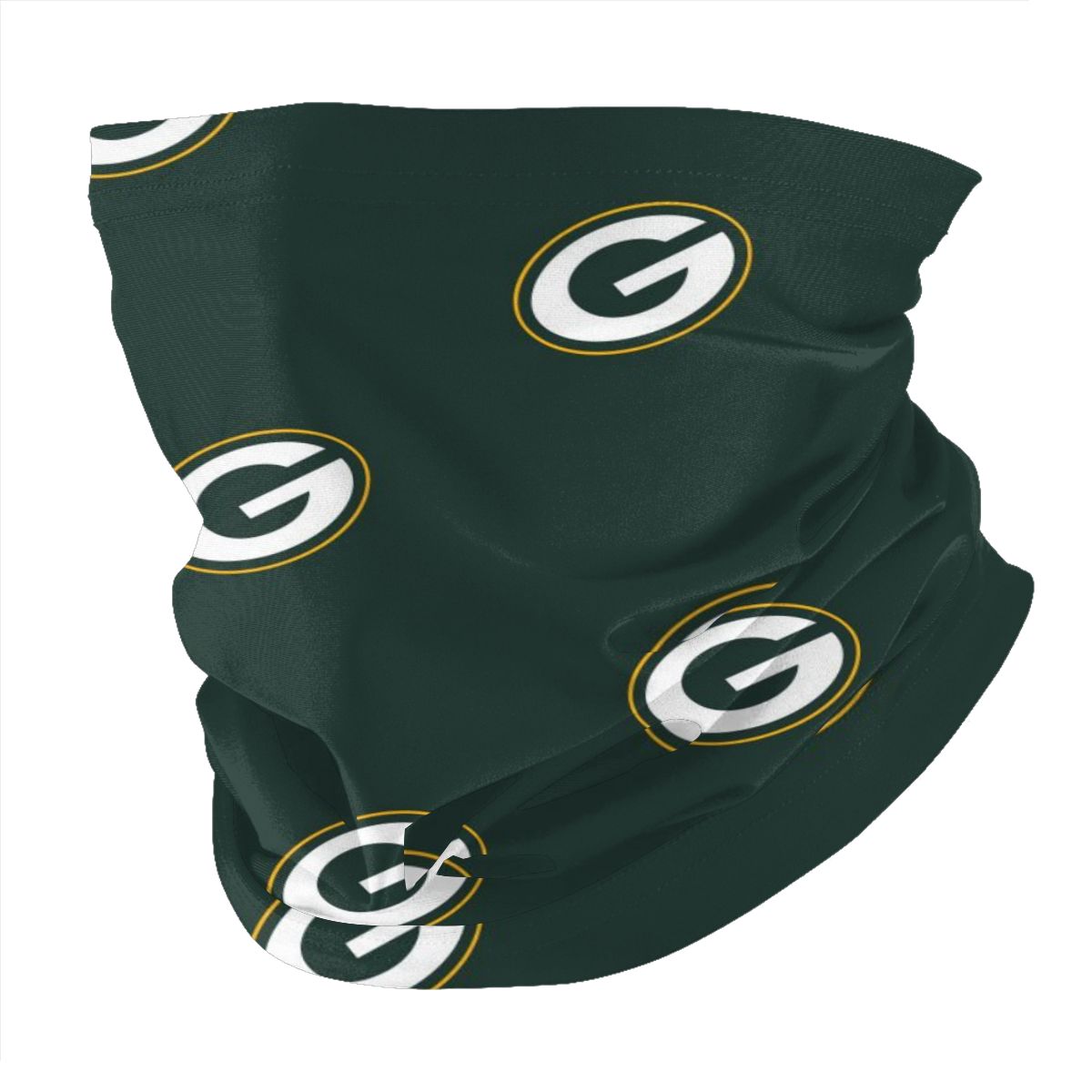 Reusble Mouth Cover Bandanas Green Bay Packers Variety Head Scarf Face Mask With PM 2.5 Filter