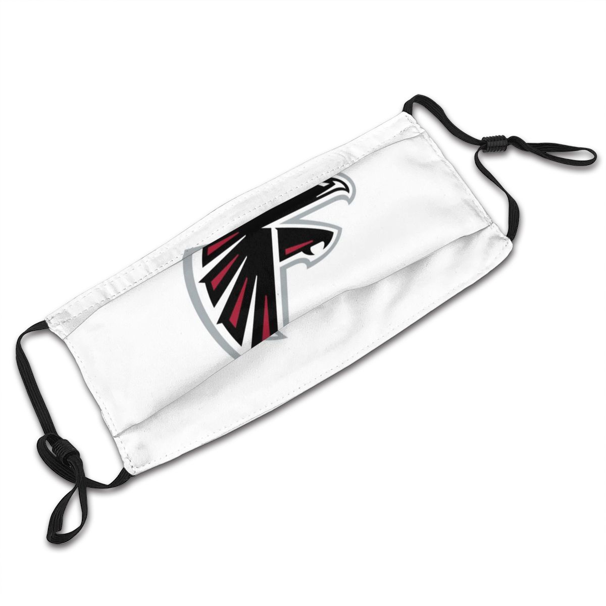 Print Football Personalized White Atlanta Falcons Adult Face Mask With PM 2.5 Filters