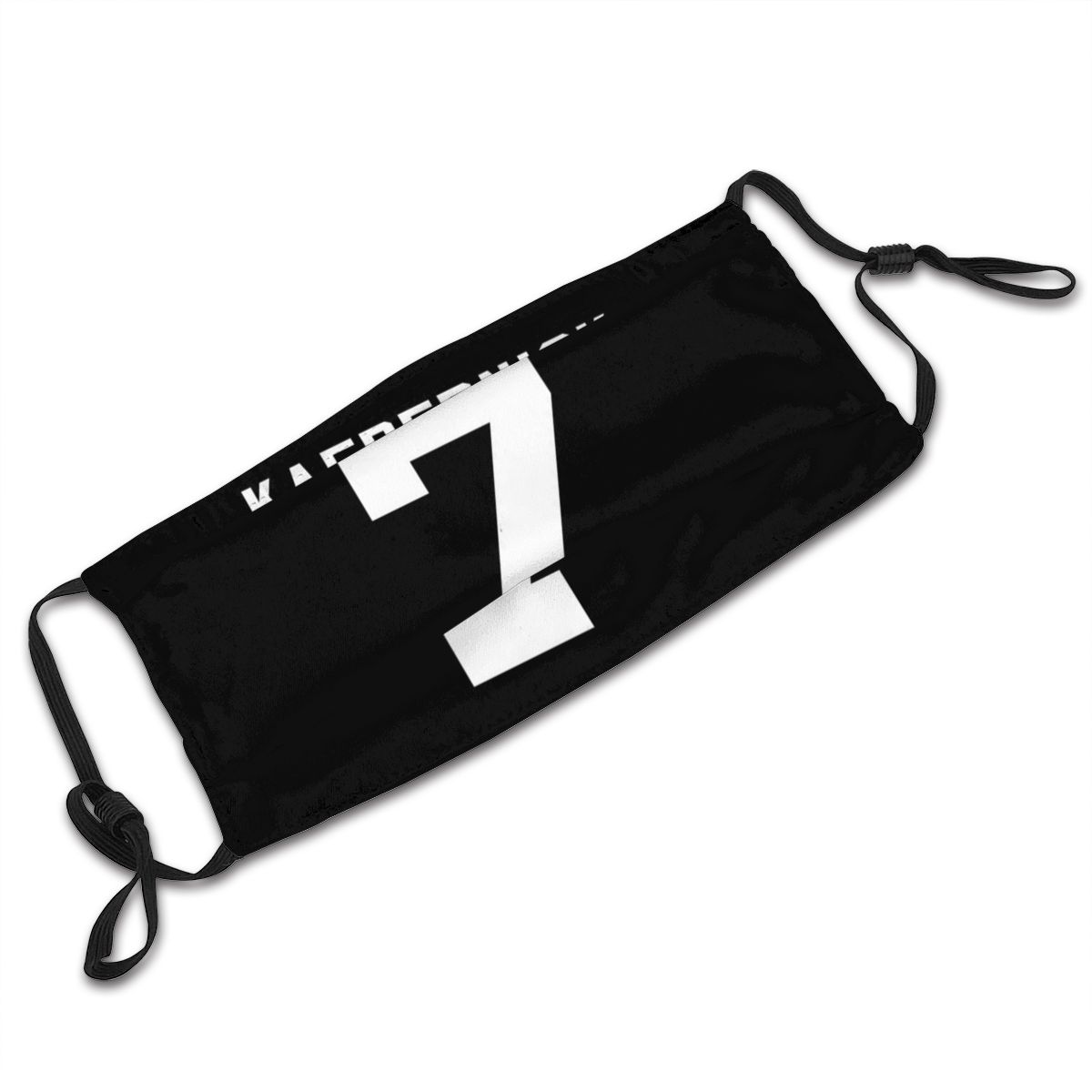 Personalized # IMWITHKAP #7 Colin Kaepernick Black Face Mask With Filter