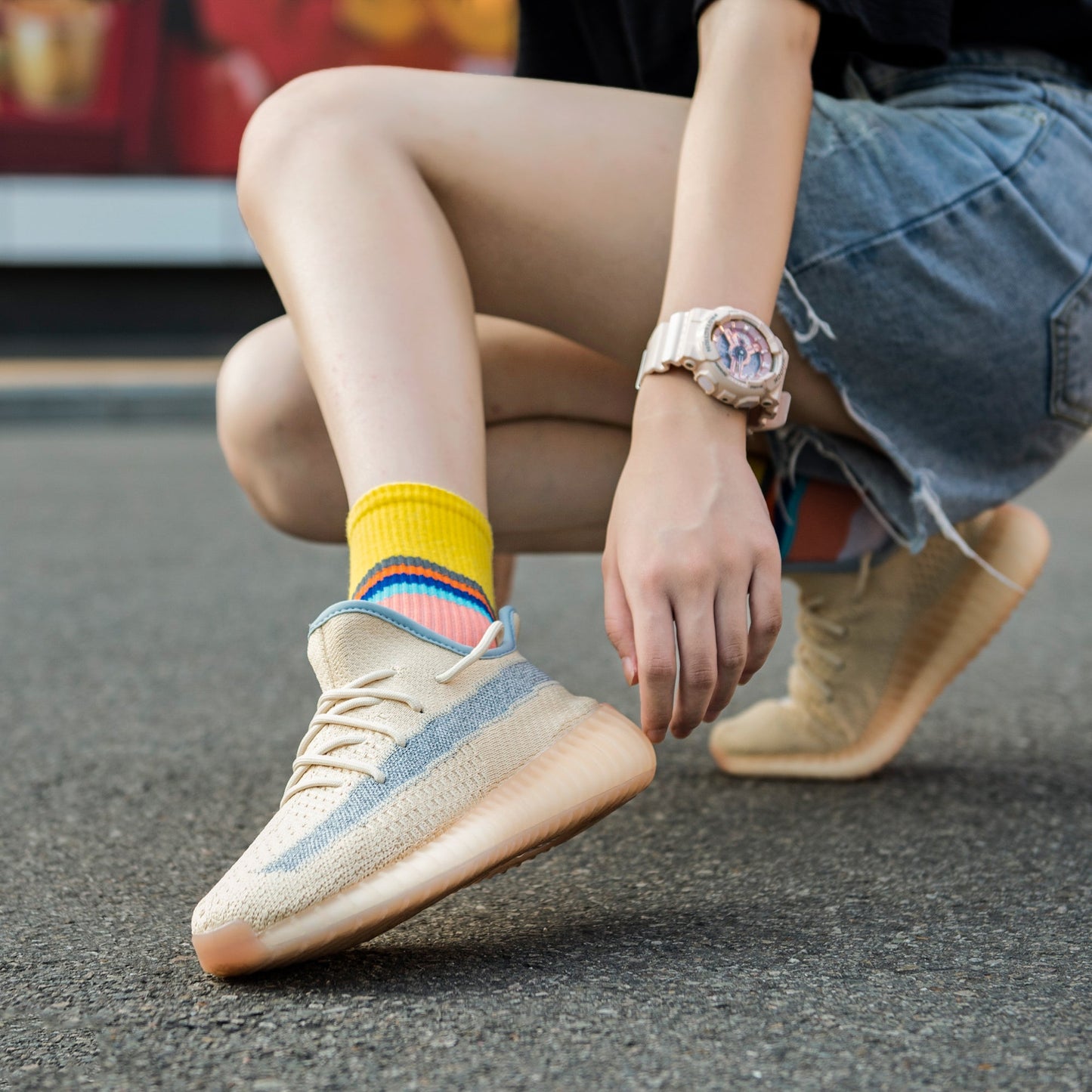 Yeezy 350 Boost Flax star