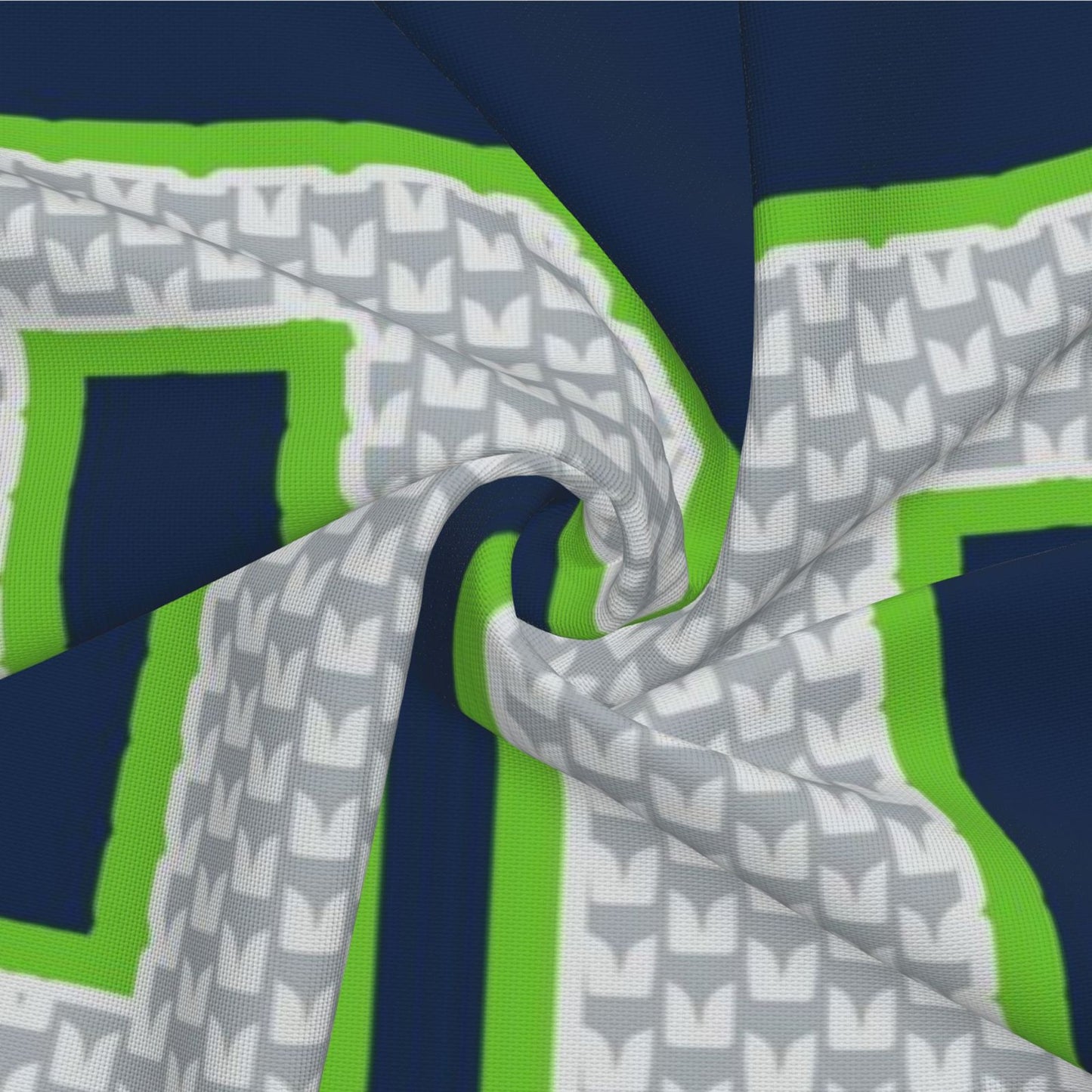 Custom Navy Seattle Seahawks Decorative Throw Pillow Case - Print Personalized Football Team Fans Name & Number Birthday Gift