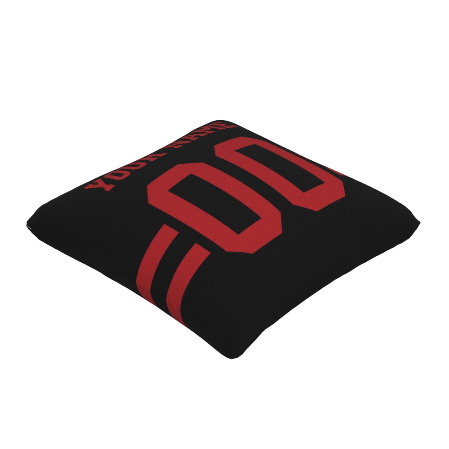 Custom Football Game San Francisco 49ers Decorative Throw Pillow Case Print Personalized Football Style Fans Name & Number Birthday Gift