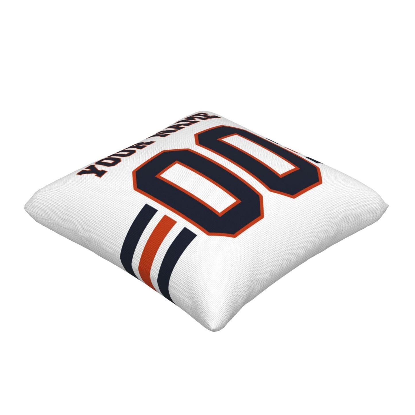 Customized Chicago Bears Football Team Decorative Throw Pillow Case Print Personalized Football Style Fans Letters & Number White Pillowcase Birthday Gift