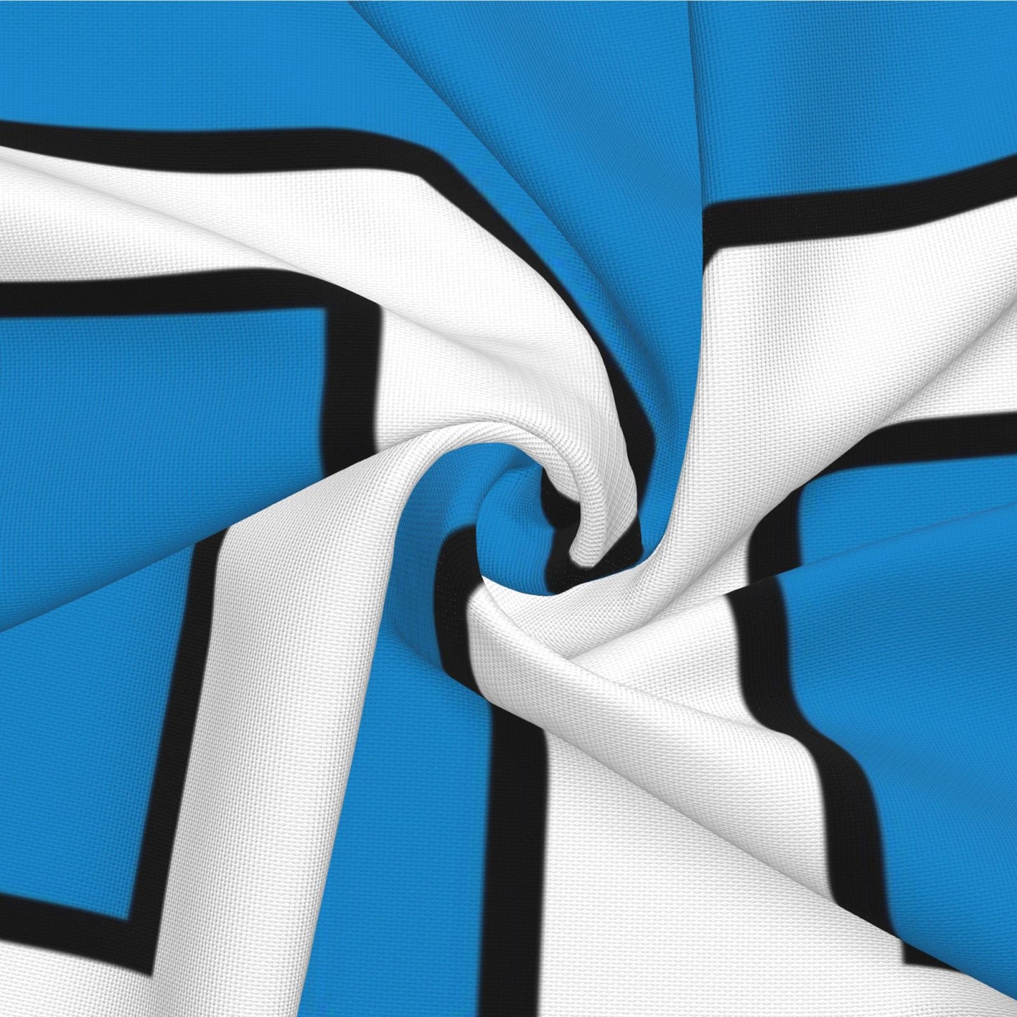 Customized Carolina Panthers Football Team Decorative Throw Pillow Case Print Personalized Football Style Fans Letters & Number Blue Pillowcase Birthday Gift