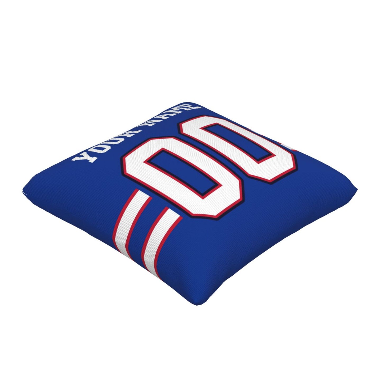 Custom Buffalo Bills Football Team Decorative Throw Pillow Case Print Personalized Football Style Fans Letters & Number Birthday Gift