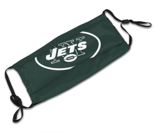 Print Football Personalized New York Jets Adult Dust Mask With Filters