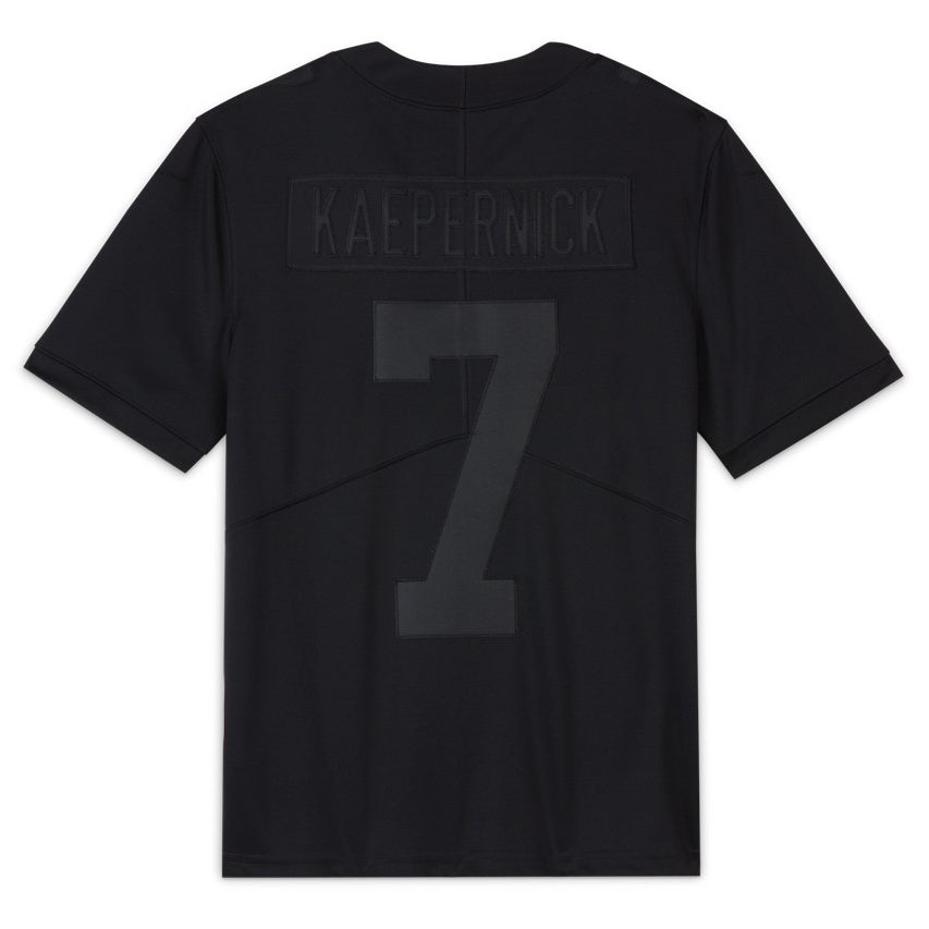 Men's SF.49er New All Black #7 Colin Kaepernick Football Jerseys American Jersey