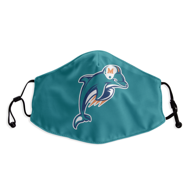 Dust Masks Decorative Miami Dolphins Face Mask Free Shipping