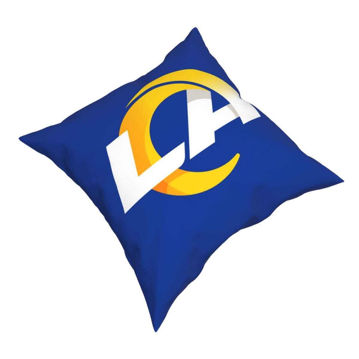 Custom Decorative Football Pillow Case 2020 New Los Angeles Rams Blue Pillowcase Personalized Throw Pillow Covers