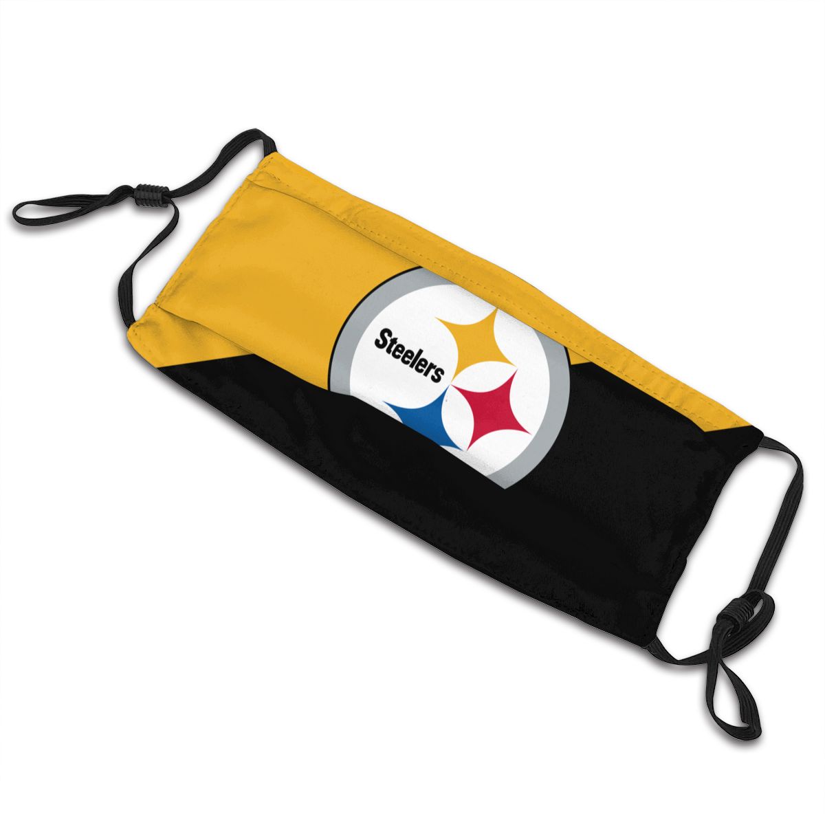 Custom Football Personalized Pittsburgh Steelers Dust Face Mask With Filters PM 2.5