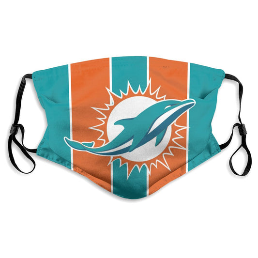 Custom Football Personalized M.Dolphin 01- Apua Dust Face Mask With Filters PM 2.5