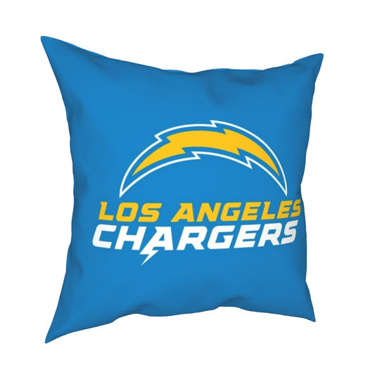 Custom Decorative Football Pillow Case 2020 New Los Angeles Chargers Powder Blue Pillowcase Personalized Throw Pillow Covers