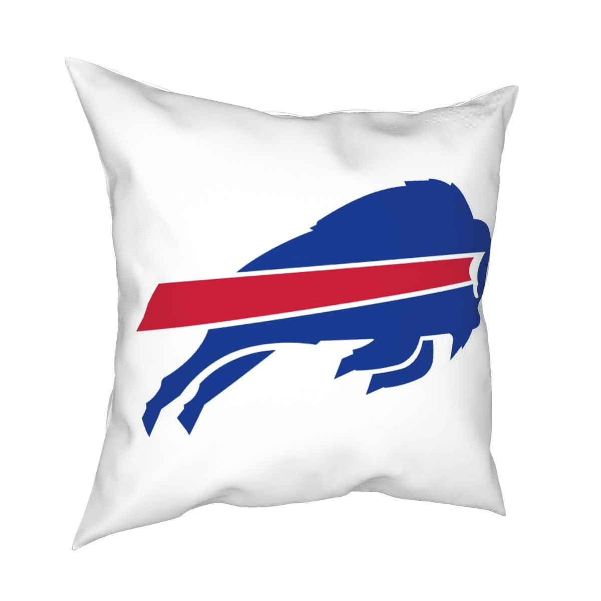 Custom Decorative Football Pillow Case Buffalo Bills White Pillowcase Personalized Throw Pillow Covers