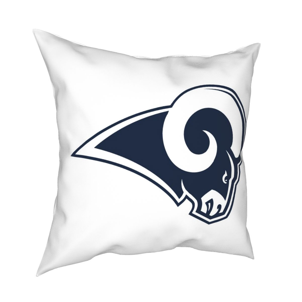 Custom Decorative Football Pillow Case Los Angeles Rams White Pillowcase Personalized Throw Pillow Covers