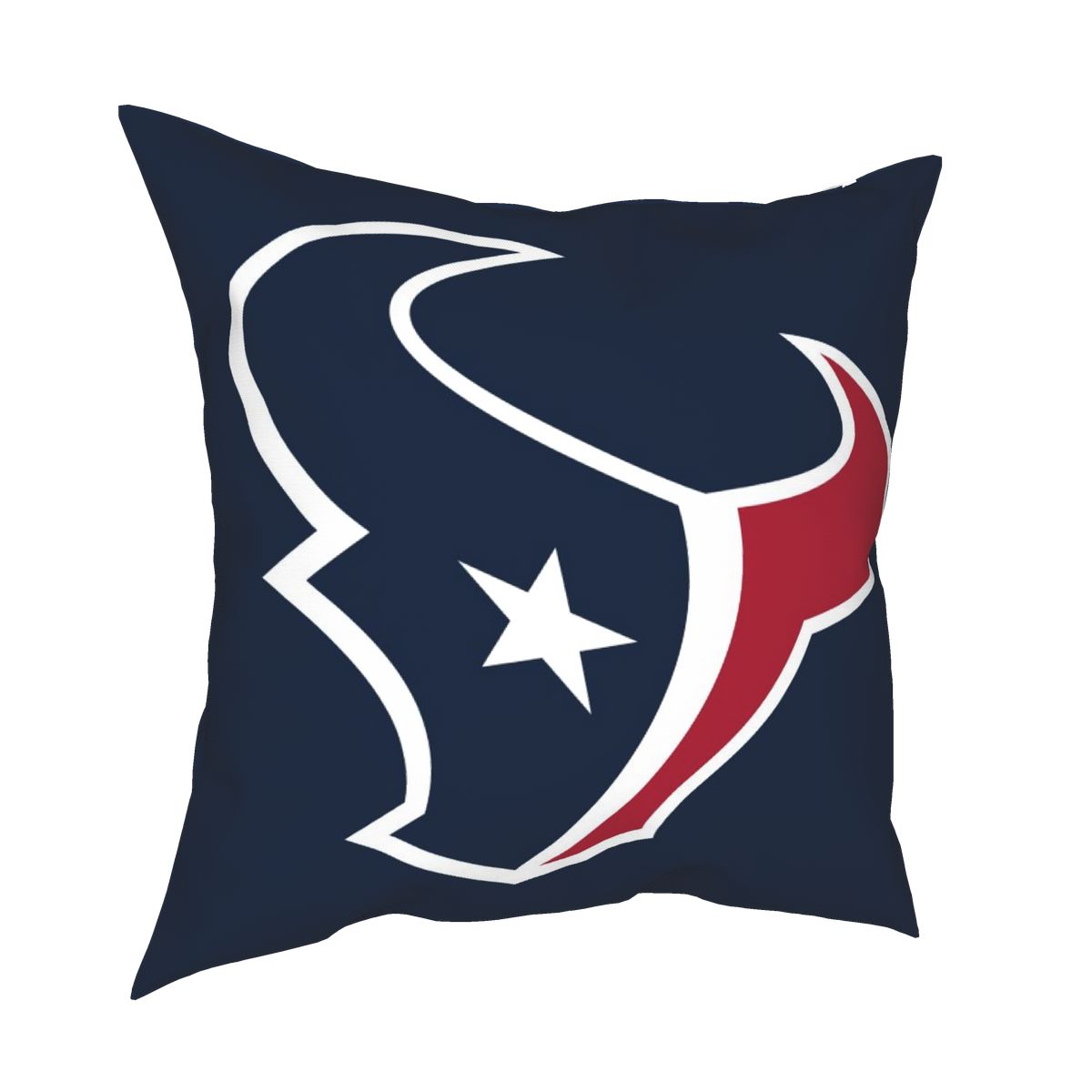 Custom Decorative Football Pillow Case Houston Texans Navy Pillowcase Personalized Throw Pillow Covers