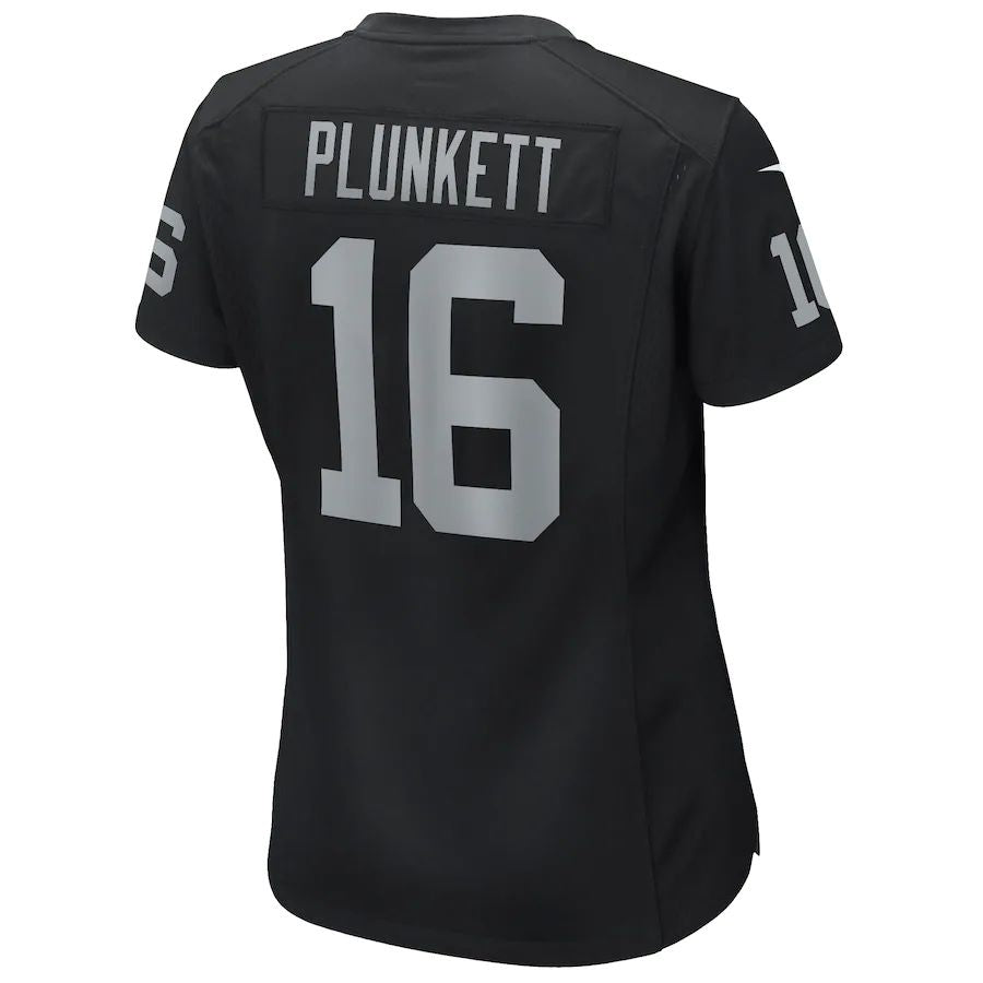 LV.Raiders #16 Jim Plunkett Black Game Retired Player Jersey Stitched American Football Jerseys