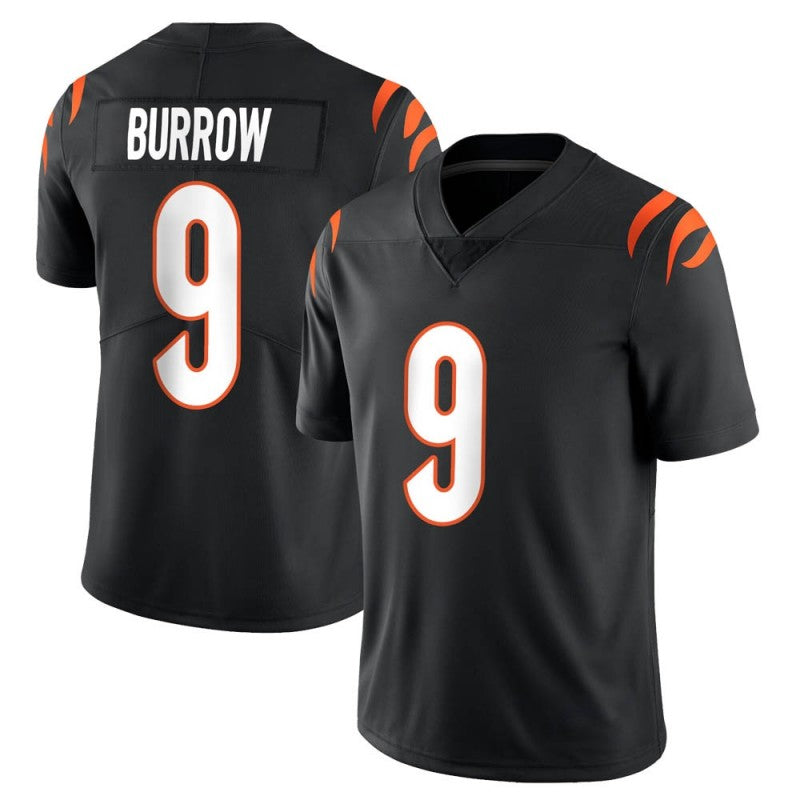 Men's #9 Joe Burrow Cincinnati Bengals Limited Stitched Jerseys