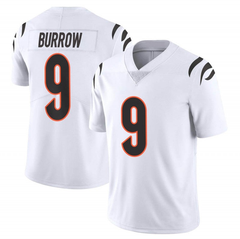 Men's #9 Joe Burrow Cincinnati Bengals Limited Stitched Jerseys