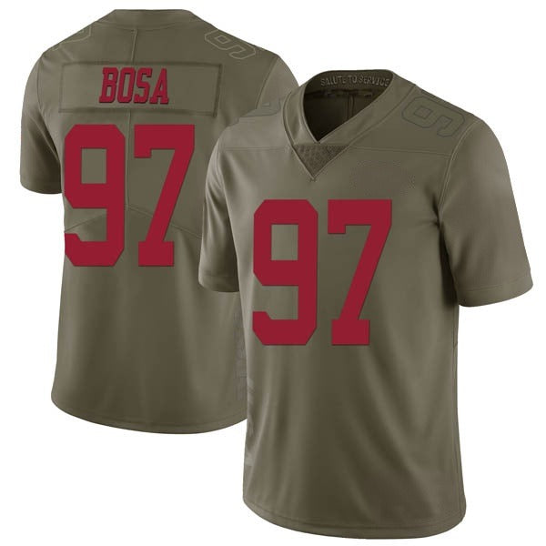 Men's #97 Nick Bosa SF.49ers Limited Stitched Jerseys