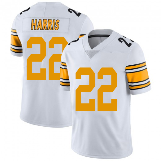 Personalize Football Jersey Custom Pittsburgh Steelers #22 Najee Harris White Customized Jerseys