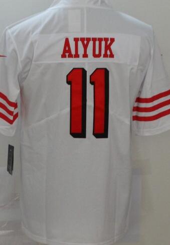 Men's #11 Brandon Aiyuk SF.49ers Limited Stitched Jerseys